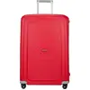 Image de Samsonite S'Cure, valise à roulettes, rouge, 4 roulettes, taille européenne, 102 litres, 52 cm