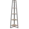 Image de Urban Living - Calicosy - Étagère D'Angle 5 Étages Décor Bois H180 Cm - Colorado