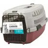 Image de M-PETS Sac de transport Viaggio Carrier S - 58,4x38,7x33cm - Bordeaux et Gris - Pour chien et chat