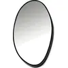 Image de SERAX Spiegel B, couleur noire, hauteur : 160 mm, longueur : 295 mm, largeur : 15 mm