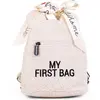 Image de CHILDHOME, Sac à dos pour enfants Bébé, école, jardin d'enfants, école maternelle, crèche, Deux compartiments, Convient pour lunchbag/bouteilles, Boucle de sécurité amovible, Hydrofuge, My First Bag, Teddy Teddy Ecru Ltd