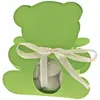 Image de Ballotin OURSON avec plexi, Vert tilleul