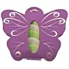 Image de Ballotin papillon avec plexi LILAS, décos argents