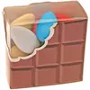 Image de Ballotin Tablette de chocolat avec plexi
