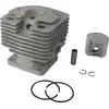 Image de Cylindrée Complète ø: 42mm Adaptable Pour Stihl Modèles Fr350, Fr450, Fr480, Fr480c, Fs400, Fs450, Fs480, Sp400, Sp450, Sp451, S