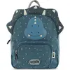 Image de Trixie Sac à dos - Sac d'école imperméable - Mr Triceratops - Dino - Bleu