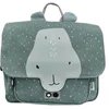 Image de Trixie Cartable - Sac à dos pour enfants Mr. Hippo imperméable coton vert