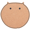 Image de Chat Dessous De Plat Liege 16.5x15x1 Cm - Livwise Point Virgule