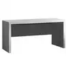 Image de Bureau laqué blanc Vipack LARA - Design moderne et intemporel - Neuf