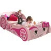 Image de Vipack Autobett Pretty Girl rose (Love Car Bed), rose