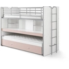 Image de Lit mezzanine Bonny avec bureau et 3 couchages