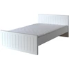 Image de Lit simple Robin Surface de couchage 120 x 200 cm, blanc