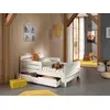Image de Lit d'enfant en blanc extensible avec tiroir de lit 140/ 160/ 200 cm