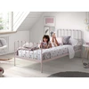 Image de Vipack lit métallique Alice surface de couchage 90 x 200 cm rose