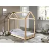 Image de Vipack lit de maison surface de couchage 70 x 140 cm nature