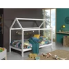 Image de Vipack Ensemble lit de maison DALLAS 2 incl. matelas, surface de couchage 90 x 200 cm, finition pin blanc