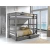Image de Lit mezzanine Vipack Pino hauteur 180 cm incl. 2 tiroirs