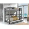 Image de Lit mezzanine Vipack Pino hauteur 180 cm avec tiroir de lit