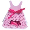 Image de Ballotin en Carton Robe avec Plexi, Rose