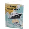 Image de Carte d'Invitation et Enveloppe A MOI la retraite