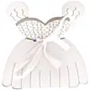 Image de Ballotin CARTON Robe blanche