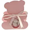 Image de Ballotin OURSON avec plexi, Rose clair
