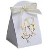 Image de Ballotin carton Calice, Blanc/Or