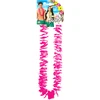 Image de Collier HawaÃ¯en Fluroescent - Rose
