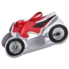 Image de Ballotin Moto ROUGE, avec plexi