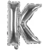 Image de Ballon aluminium mylar lettre K, argent