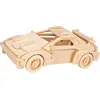 Image de Gepetto's Workshop Houten Bouwpakket 3D - Raceauto
