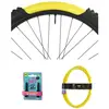 Image de Ptn Rokkline Presta 47 mm, mousse anti-crevaison, lot de 2, jaune, 29 pouces / 2,10-2,30, jaune, 29 pouces