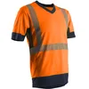 Image de T-shirt De Travail Manches Courtes Haute Visibilité Komo - Orange Fluo L - 48/50