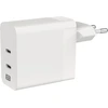 Image de Xtrememac, chargeur secteur 65W avec 2 USB-C Power Delivery, blanc