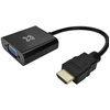 Image de XtremeMac ADAPTER HDMI=> VGA HDMI Type A (Standard) VGA (D-Sub) Noir - Neuf