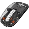Image de Xtrememac, souris sans fil multi-connexion pour Mac/Windows avec 2400 DPI, transparente