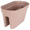 Image de Artevasi - Jardiniere Pour Balcon Capri - 30 X 60 X H 30 Cm - 26,8 L - Gris Taupe