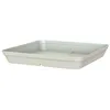 Image de Soucoupe Pour Pot De Fleur Capri Carrée 35cm Blanc - Artevasi