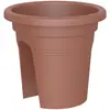 Image de Artevasi   Pot Pour Rambarde Venezia   Terre Cuite, Plastique, Ø 29 X H 26,8 Cm