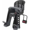 Image de POLISPORT Bilby Junior FF Siège de vélo avant pour enfant Fixation au cadre - Noir/Gris foncé