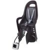Image de POLISPORT Groovy Maxi FF 29 Siège arrière pour vélo - Montage sur le cadre - Noir/Gris foncé