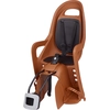 Image de POLISPORT Groovy Maxi FF Siège arrière pour enfant à vélo Montage du cadre - Caramel Brown/Black