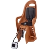 Image de POLISPORT Groovy Maxi FF 29 Siège arrière de vélo pour enfant Fixation au cadre - Caramel Brown/Black