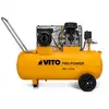 Image de Vito Pro-power - Compresseur À Courroie 100 Litres 2.5 Cv 1.9 Kw 230v Ac Pression 10 Bar Vito