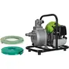 Image de Pompe à eau thermique 43 cm3 Raccords 50mm Débit 6500 L/h Eaux usées Kit de10m Tuyaux inclus VITO