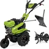 Image de Motoculteur à essence 7CV 212 Cm3 5200W + Jeu de FRAISES + Butteur Idéal Jardin & Maraîchage VITO