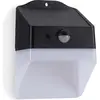 Image de Applique murale Led d'extérieur solaire Noire 2WDétecteur de mouvement Angle120° IP65 ASLO