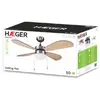 Image de Ventilateur de plafond Haeger fc-424.006a 50W 106 cm not-specified - Neuf