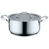 Image de Casserole avec couvercle Haeger PA-18H.001A Beige Gris Ø 18 cm