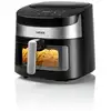 Image de Haeger AF-D80.008A friteuse Unique 8 L Autonome 1800 W Friteuse d'air chaud Noir, Argent - Neuf